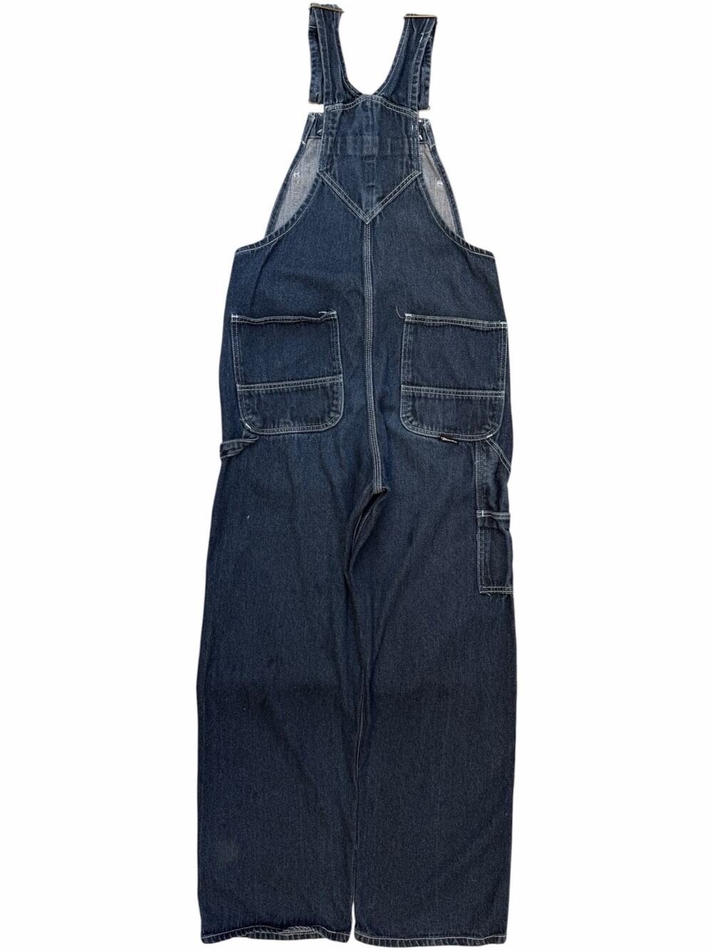 Berne Men's Heritage Denim Bib Overalls 32x32 Dark Wash
